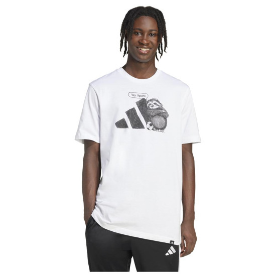 Adidas Ανδρική κοντομάνικη μπλούζα Yay Sports Graphic Tee Adidas Ανδρική κοντομάνικη μπλούζα Yay Sports Graphic Tee